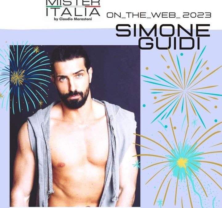 Il veliterno Simone Guidi si è aggiudicato il titolo di “Mister Italia On the Web 2023“