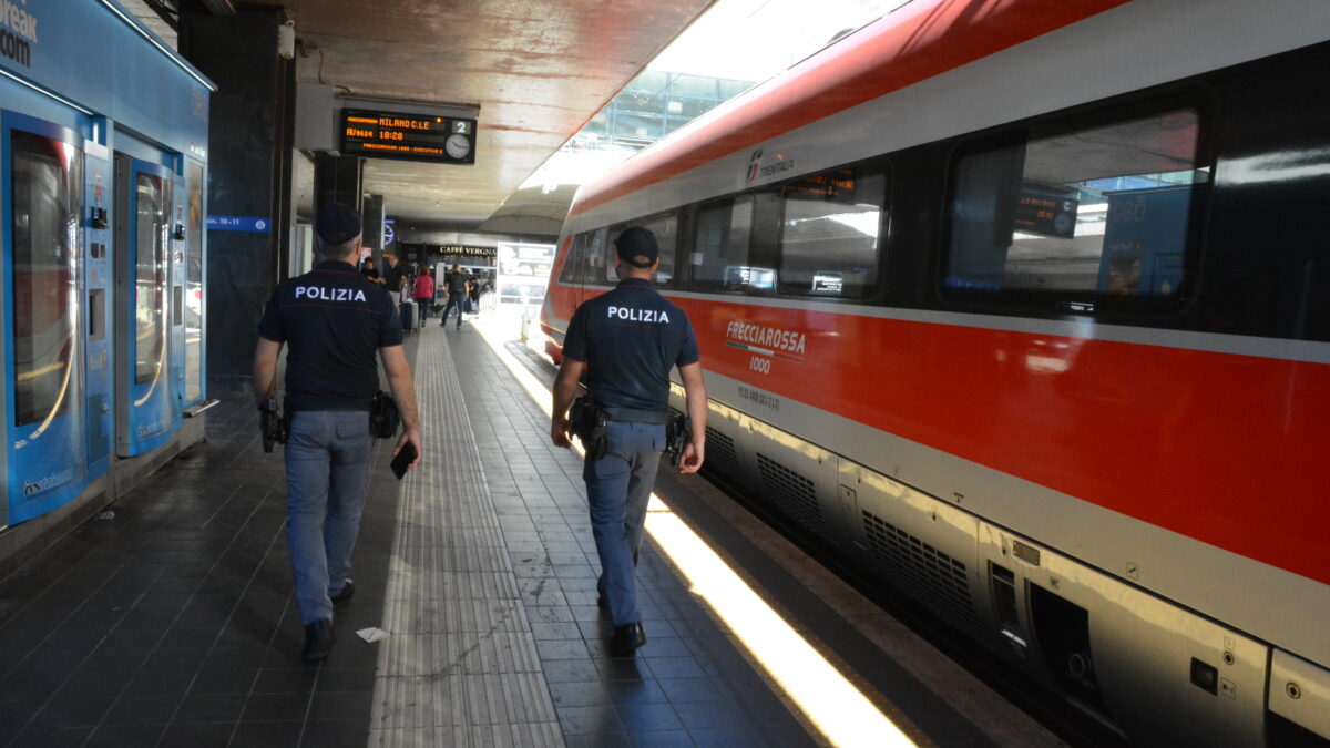 Stazioni ferroviarie del Lazio le attività di controllo della Polizia di Stato