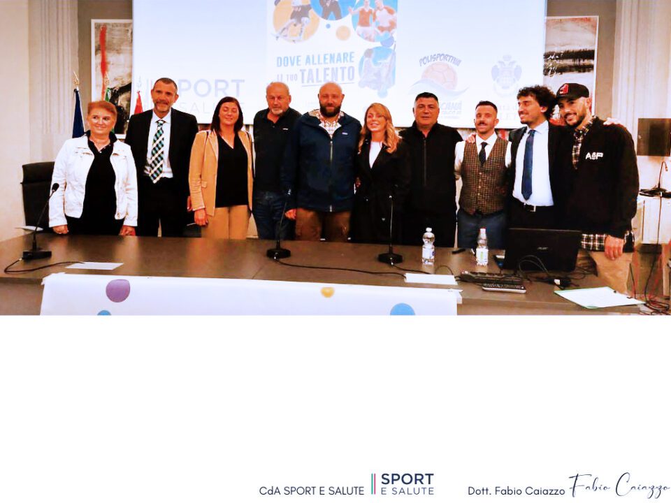 Sport e salute, alla Sala Tersicore del Comune di Velletri è stato presentato il Progetto Multi-Centro dell'Inclusione e dello Sport.