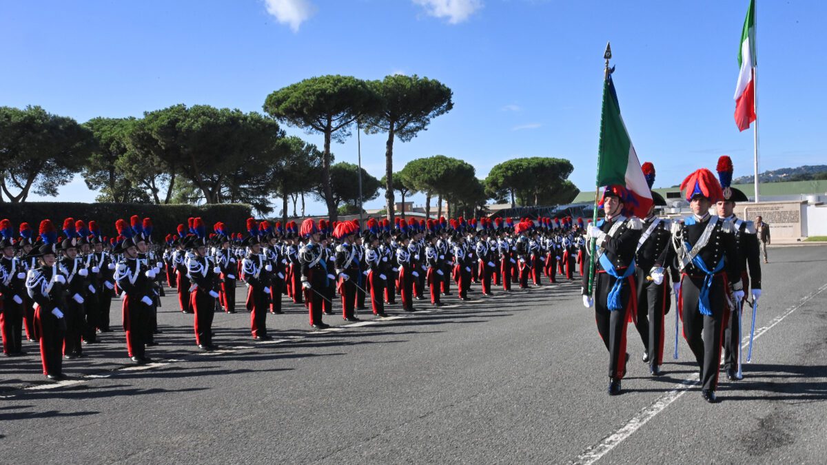 Giuramento solenne e consegna alamari  agli Allievi Carabinieri del 141° Corso