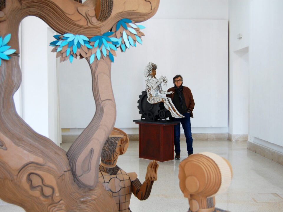 Inaugurata la mostra La ricerca dell'Invisibile di Sergio Gotti a Gaeta