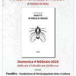 Alla Casa delle Culture, Matteo Di Dato presenta il libro Vasetti di miele di mosca