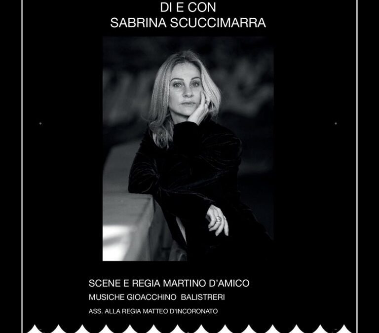Teatro Artemisio - Sabrina Scuccimarra va in scena con “Giorni infelici”