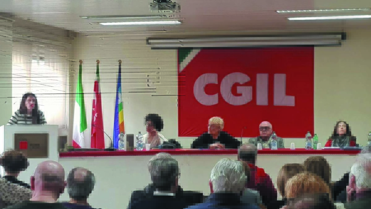 Valentina Valentini segretaria dello SPI CGIL Roma Sud-Pomezia-Castelli