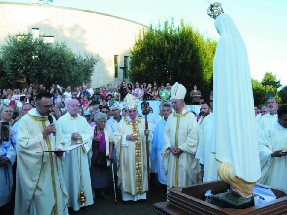 La Madonna di Fatima ha lasciato Velletri