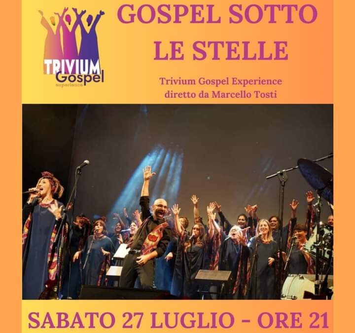 “Gospel sotto le Stelle” con il coro Trivium Gospel Experience alla Casa delle Culture