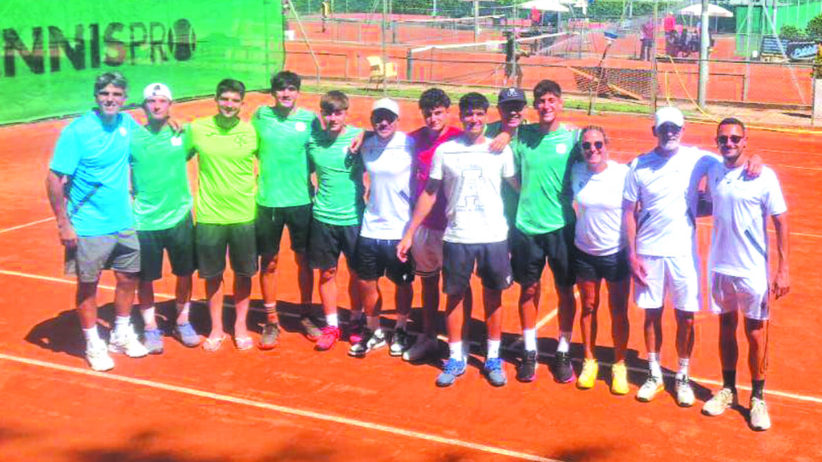 Il Colle degli Dei in Serie B di tennis.