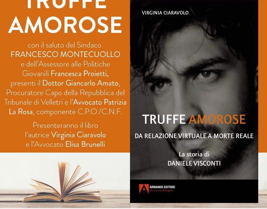 Lariano, presentazione del libro Truffe amorose al Comune