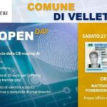 Comune di Velletri, Open Day per il rilascio delle CIE