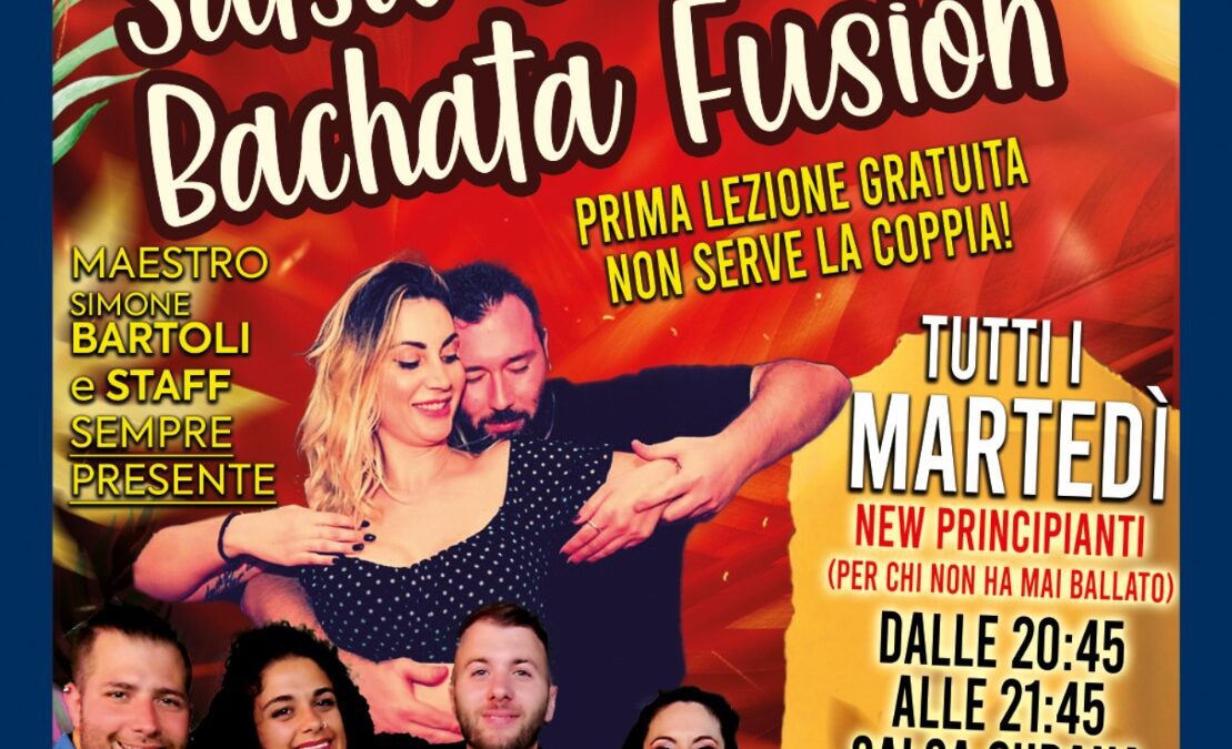 La scuola La Fusion Perfecta apre le iscrizioni di Salsa cubana e Bachata Fusion