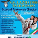 La scuola S.S. Lazio 1900 Taekwondo apre le iscrizioni