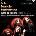 Velletri, Aperte le iscrizioni per il Palio Teatrale Studentesco 2025