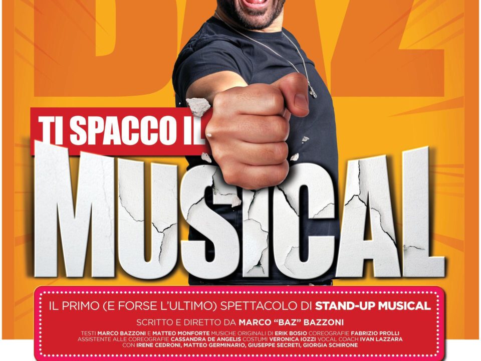 Teatro Artemisio, Al via la nuova rassegna con Ti spacco il musical di Baz