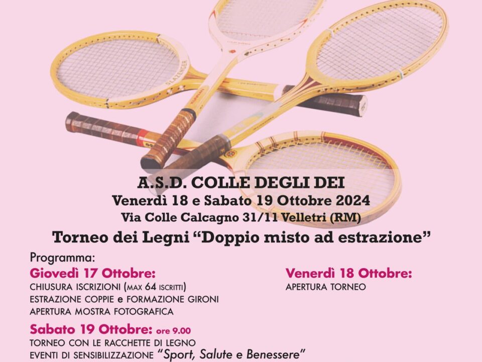 Torneo dei legni, in Rosa a Colle degli Dei