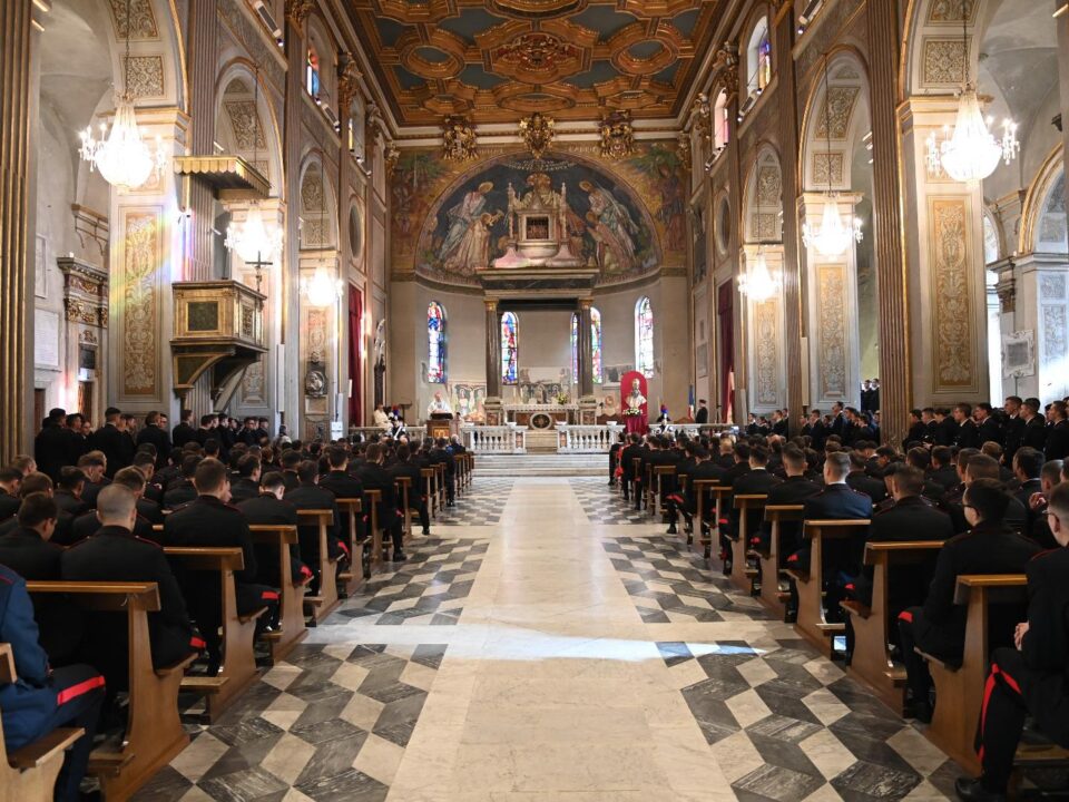 Celebrazione eucaristica in onore della Virgo Fidelis alla Cattedrale di San Clemente di Velletri