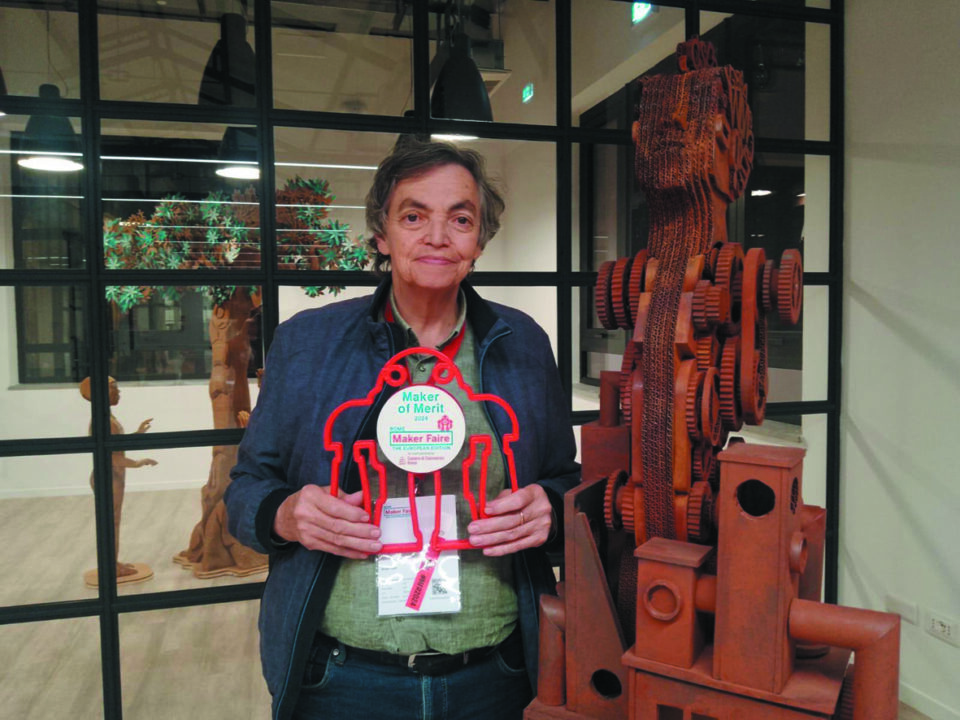 Sergio Gotti premiato al Maker Faire Rome