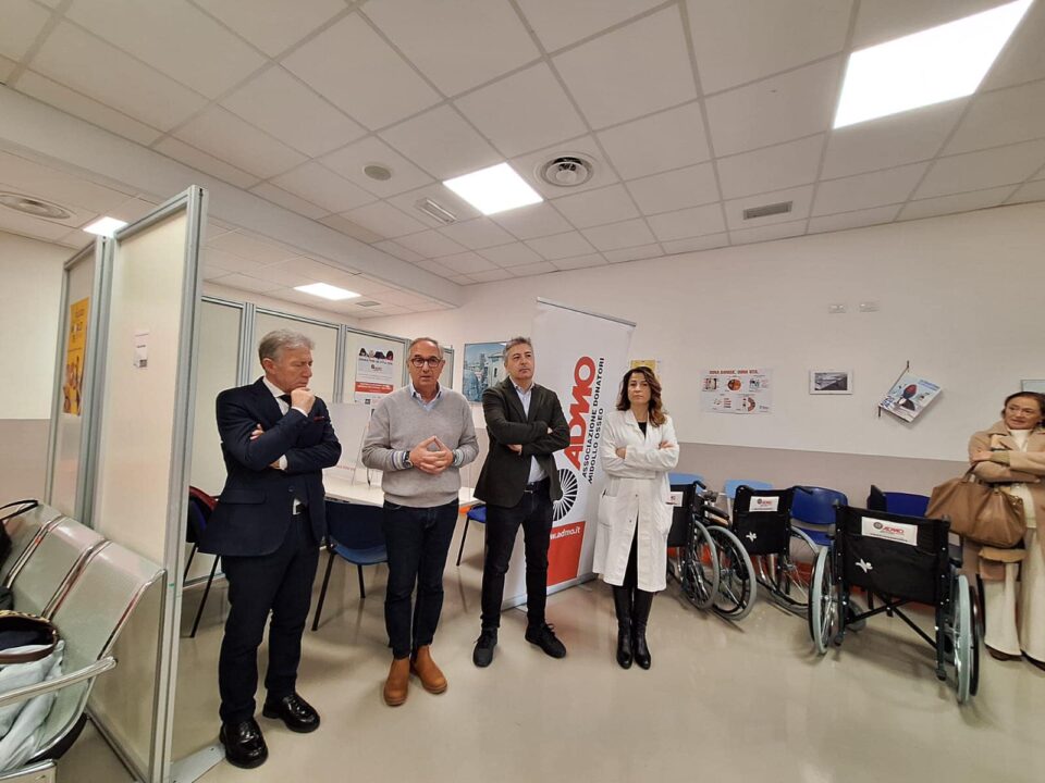 All’Ospedale dei Castelli è stato inaugurato il Polo di Reclutamento Donatori di Midollo Osseo