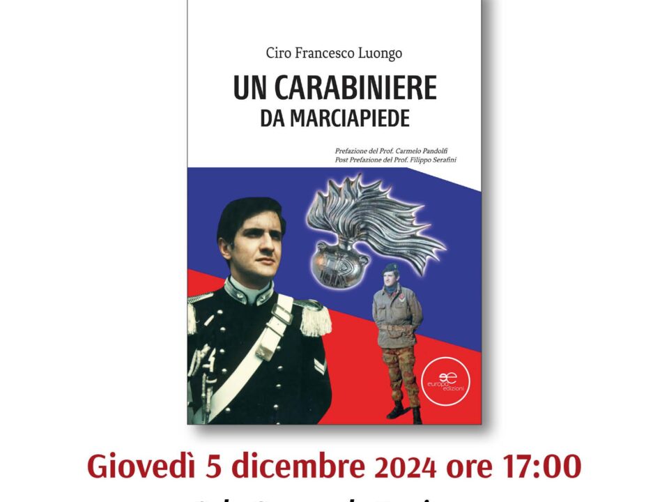 Ciro Luongo a Velletri presenta il suo libro.