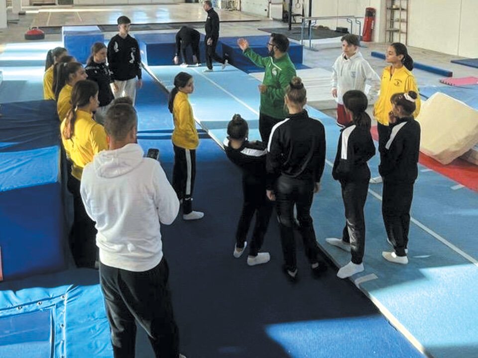 Ginnastica Velitrae: Workshop europeo di Tumbling