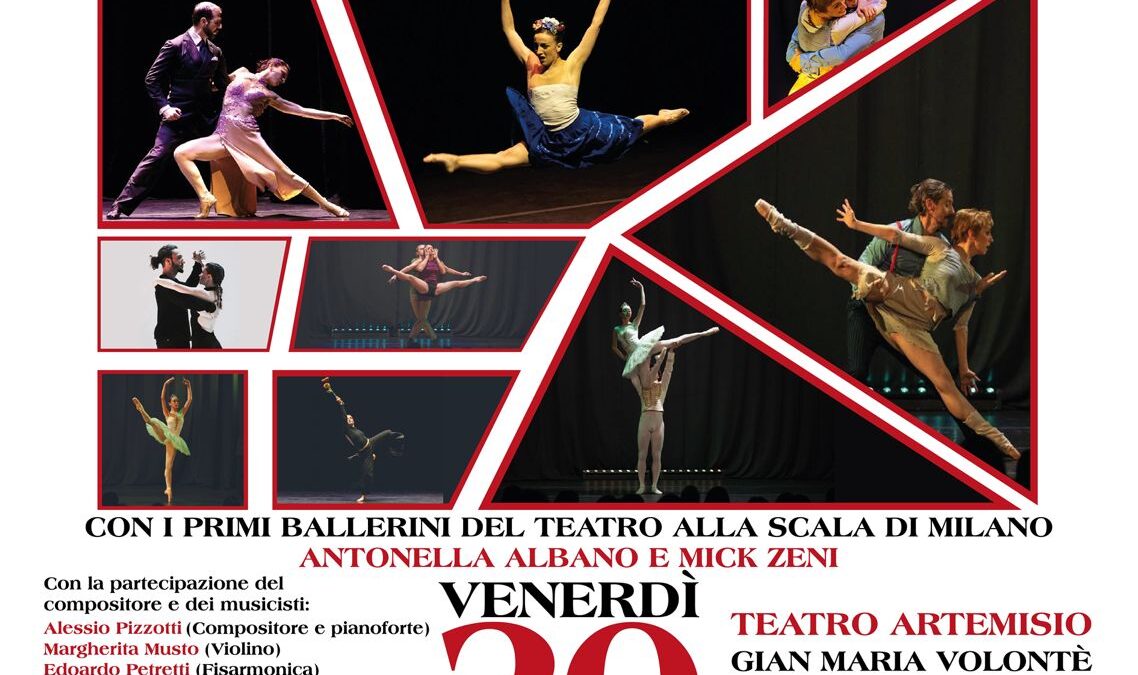 Gran Galà di Danza terza edizione dell’omaggio a Mario Pistoni, al Teatro Artemisio di Velletri