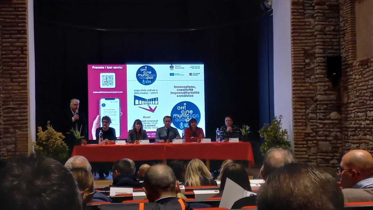 Inaugurate le “Officine Municipali” alla Casa delle Culture e della Musica di Velletri