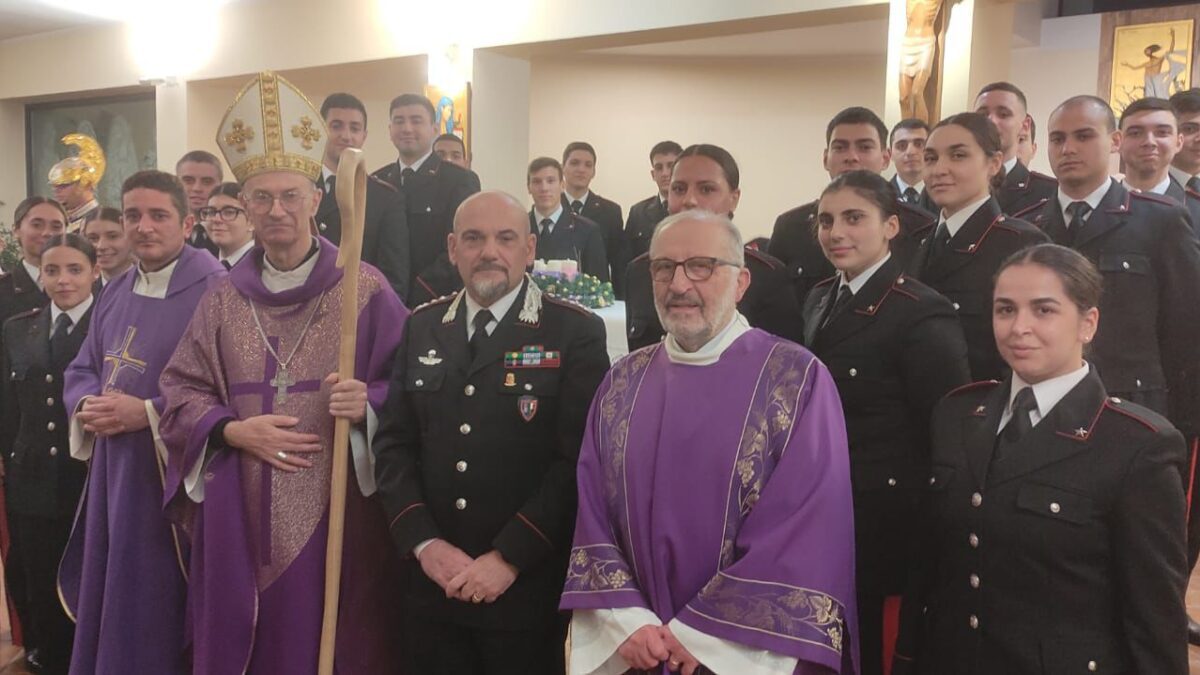 La Scuola Allievi Carabinieri e la Compagnia di Velletri celebrano il Precetto Natalizio