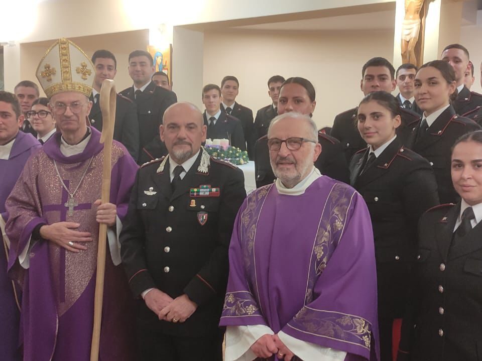 La Scuola Allievi Carabinieri e la Compagnia di Velletri celebrano il Precetto Natalizio