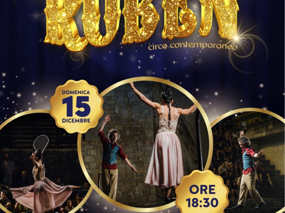 Al Teatro Nuovo Velletri va in scena "Ruben", circo contemporaneo