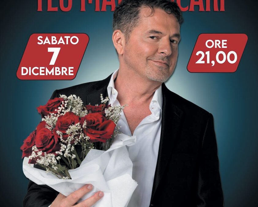 Teo Mammucari al Teatro Nuovo Velletri con lo spettacolo "Appuntamento al buio"