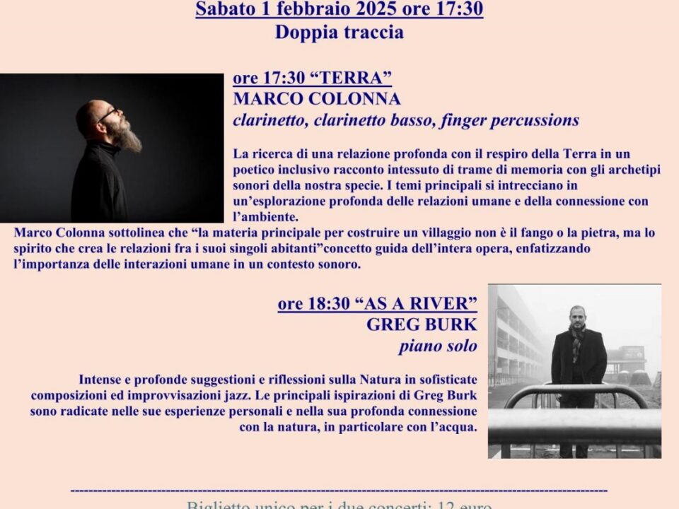 “Radici e Relazioni, storie di Creatività e Libertà tra musica e parole”: due concerti alla Casa delle Culture