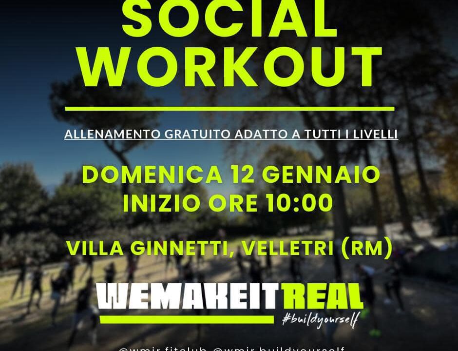 Riprendono le domeniche dedicate al fitness con gli allenamenti gratuiti a Villa Ginnetti.