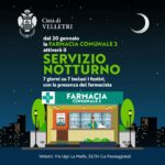 Velletri inaugurazione del servizio notturno della farmacia comunale n. 2 in via Ugo La Malfa