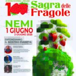 Nemi La Sagra delle Fragole numero 100 nei giorni 1 e 2 giugno